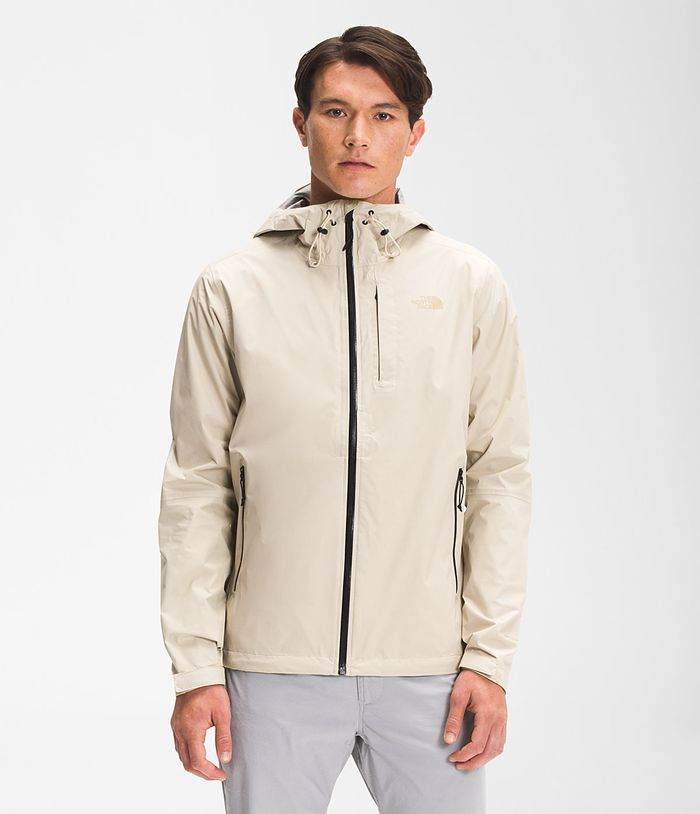 The North Face Mens Rain Jacket Alta Vista 325BJQHKY - Beige